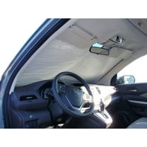 HeatShield, The Original Windshield Sun Shade, Custom-Fit for Honda CR-V SUV w/o Sensor 2012, 2013, 2014, 2015, 2016, Silver Series