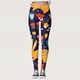 thumbnail image 2 of Gibobby Leggings Afelpados Pantalones estampados personalizados para el Festival la resurrección Pascua para mujer, mallas personalizadas para correr, mallas largas para Pilates（Amarillo， XL), 2 of 5