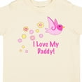 thumbnail image 4 of Inktastic I Love My Daddy Girls Toddler T-Shirt, 4 of 5