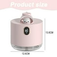 thumbnail image 2 of Humidificadores para dormitorio, humidificadores ultrasónicos de niebla fría de 500 ml para el hogar, guardería y plantas, humidificador de aire de llenado superior silencioso que dura, apagado, 2 of 6
