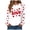 A01-White, variant on HCNTES Womens Girls Valentines Day Long Sleeve Love Heart Print Top T-Shirt Spring Casual Fashion Crew Neck Pullover Sweatshirt Comfortable Trendy Leisure Wear(A01-Dark Gray,M)