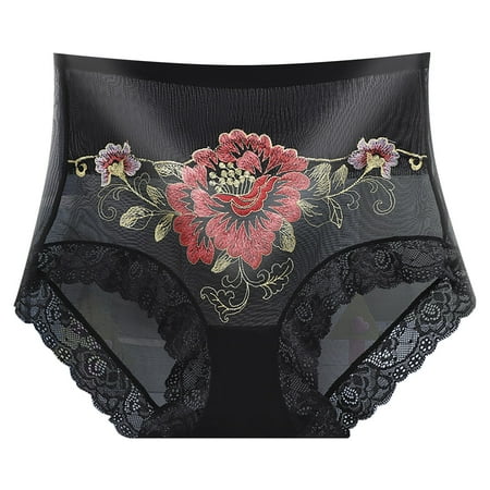 

Womens Underwear Packs Lace Plus Size Sheer Hipster Panty For Panties 3 Pack
