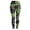 R89-Green, variant on Halloween Leggings for Women Festival Printed High Waist Knit Leggings Stitched Patchwork Stretch Workout Pants Women Leggings,S