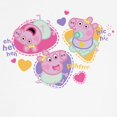 thumbnail image 3 of CafePress - Peppa Pig: Happy Baby Kids Baseball T Shirt - Kids Cotton Baseball Jersey, 3/4 Sleeve Shirt, 3 of 4