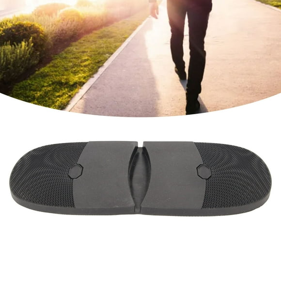 Shoe Repair Rubber Heels, Protector 2 Pairs SBR Shoe Rubber Heels Outsoles Wear For Daily Use