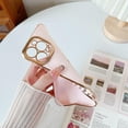 thumbnail image 2 of for iPhone 14 Pro Case Cute Girly Sweet Heart Flower Pattern Soft Silicone Camera Protective Phone Case for iPhone 14 Pro (Pink), 2 of 9