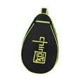 thumbnail image 4 of amleso Racquet Tennis Bag Pickleball Bag Badminton Bag Large Capacity Beginners Organizer Portable Shoulder Bag Tennis Crossbody Bag Black Green, 4 of 10