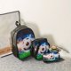 thumbnail image 3 of 3pcs Backpack Crossbody Bag And Pen Bag Set, 13.8inch 35cm Boys Girls Kids Backpack Lunch Bag Pencil Case Set, Travel Camping Backpack, Casual Cartoon Backpack With Padded Back And Adjustable Strap, F, 3 of 5