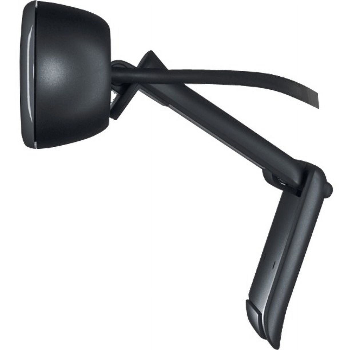 Logitech C270 Webcam, Black, USB 2.0