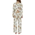 thumbnail image 3 of joogoo Pajamas Set for Women Western Cowboy Horses Long Sleeve Pjs Loungewear L, 3 of 7