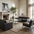 thumbnail image 3 of SAFAVIEH Couture Mieka Glam Metal Coffee Table, Black, 3 of 15