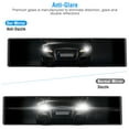 thumbnail image 4 of Wide Angle Rear View Mirror, Imountek Universal 11.4in Interior Clip-on Curve Convex Panoramic Anti-glare Car Rearview Mirror for Cars SUVs Trucks, 4 of 10