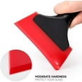 thumbnail image 5 of Small Squeegee with 5 Inch Rubber Blade Mini Wiper Window Tinting Tools for Mirror Glass Window Cleaner with Non-Slip Handle (Red Blade), 5 of 14
