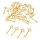 thumbnail image 2 of 30 piezas de con forma de llave Vintage, joyería colgante, hallazgos artesanales, bricolaje, 60mm Oro jinwen Colgante del encanto de la llave, 2 of 8