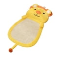 thumbnail image 3 of Cat Scratcher Sisal Scratching Mat Protect Carpets and Sofas Cat Scratch Yellow Color Lion, 3 of 9