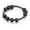 black, variant on Fidget Anxiety Ring Stainless Steel Rotating Ring Spinner Band Ring Women Men •-multicolor-9
