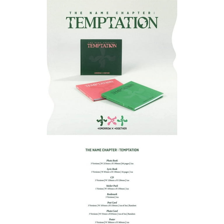 在庫一掃セール売れ筋ランキング Tomorrow X TEMPTATION Chapter: Name The - Together K-POP/アジア