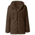 thumbnail image 4 of Liquidation d'Hiver Cardigans pour Femmes Manches Longues Manteau Ample Cardigan Chandail Uni, 4 of 5