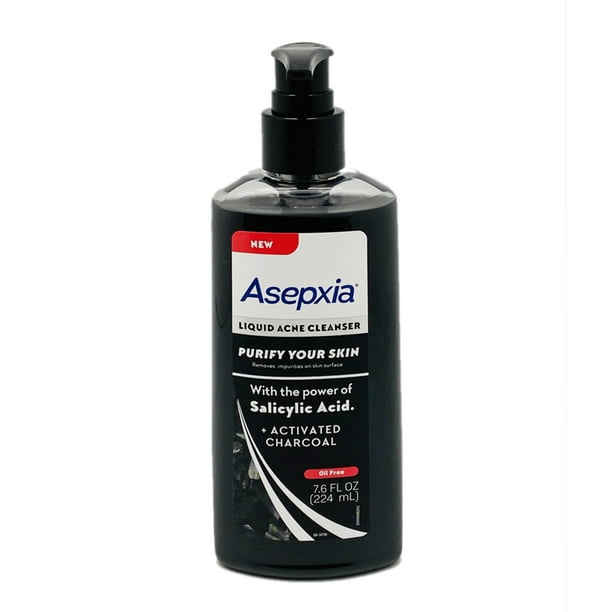 Asepxia Liquid Acne Cleanser. Treats and Prevents Acne Breakouts. With