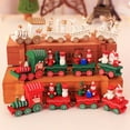 thumbnail image 1 of Ready 2022  Decoration Christmas Cartoon Train Home Ornament Table Display Mold Gift, 1 of 8