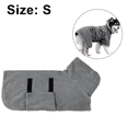 thumbnail image 2 of Toalla de albornoz para abrigo de secado de perros, albornoz superabsorbente de secado rápido para perros de Material de microfibra MFZFUKR CPB-DE-LYY1936-9, 2 of 5