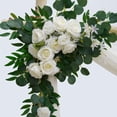thumbnail image 5 of Artificial Wedding Arch Flowers, Rustic Decorative Hanging Flower Swag for Wedding Reception Ornament Background Decoration Party Wall A, 5 of 9