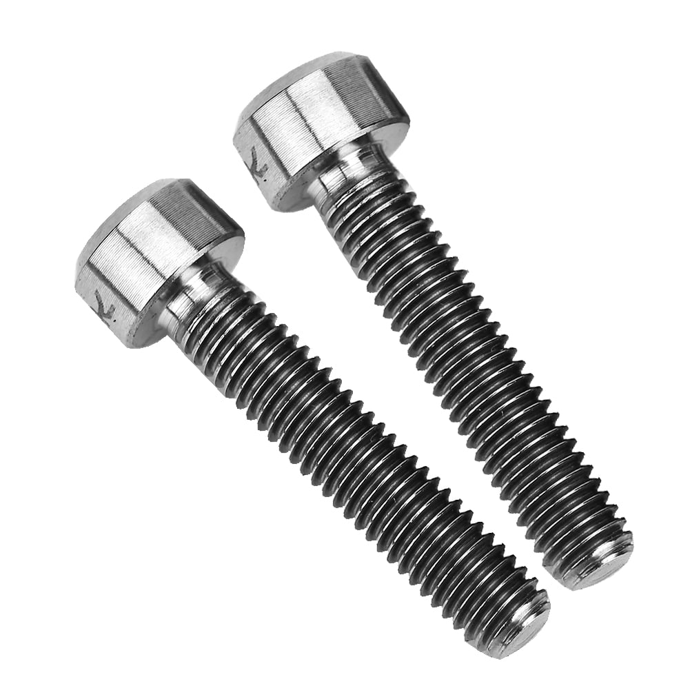 Herwey Brake Lever Screws,3 Colors 2pcs/set M5x25mm Titanium Alloy
