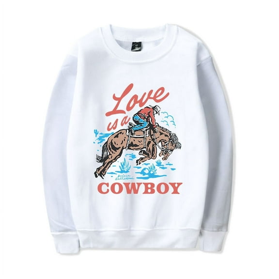 Kelsea Ballerini Love Is A Cowboy Unisex Casual Crewneck Sweatshirt