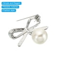 thumbnail image 3 of Uxcell Safety Decorative Pin Brooch Clip, 5Pcs Anti Exposure, 3 of 5