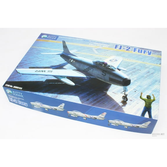 Kitty Hawk KH80155 1/48 scale FJ-2 Fury Plastic Model Kit plane