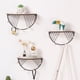thumbnail image 2 of Advancent Soporte de exhibición, estante de pared, estante de almacenamiento, accesorio DIY, accesorios para el hogar, exquisito soporte Almacenamiento y organización del hogar Negro Talla grande, 2 of 6