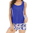 Womens Swimsuits Tankinis Tank Top With Boy Shorts Bra Durable Seaside