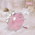 thumbnail image 4 of 12 Pieces Umbrella Shape Creative Candy Boxes for Halloween Party Favors Pink, 4 of 7