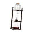 thumbnail image 1 of DOLITY High Borosilicate Glass Brew Dripper, Iced Coffee Maker Drip Coffee Maker Cold Fraxinus Wood, 1 of 9