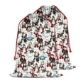 thumbnail image 2 of Christmas Bags Drawstring,Multicolor Christmas Snowman Pattern Large Xmas Christmas Gift Bags,Reusable for Xmas and New Year Party Favors and Supplies,27.6" X 19.7", 2 of 6