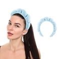thumbnail image 1 of Fiudx Diadema Facial Tela Esponja, Banda Elástica Cómoda, Accesorio de Ducha Multifuncional, Ideal para La Rutina Diaria de Las Mujeres, Regal Perfecto, Material Ecológico., 1 of 7