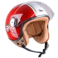 thumbnail image 2 of BEON Half Face Retro Vintage Motorcycle Helmet with Anti-Scratch Visor for Adults Moped Vespa, DOT & ECE Approved, 2 of 7