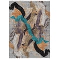 thumbnail image 2 of Addison Rugs Chantille Indoor/Outdoor Transitional Abstract Gray Machine Washable Rectangle Rug, 3' x 5', 2 of 8