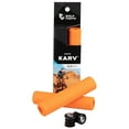 thumbnail image 4 of Wolf Tooth Karv Handlebar Grips 6.5mm Green Silicone Weather Resistant, 4 of 6