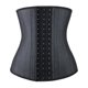thumbnail image 1 of Entrenador de cintura para mujer, corsé ceñidor de cintura de látex, faja moldeadora de cuerpo con huesos de acero para deportes o Fitness, negro 5XL Sailing  Electrónica, 1 of 6