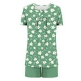 thumbnail image 6 of Lopecy-Sta Cute Pajamas for Women Gift for Mom Women's Pajama Sets Short Sleeve with Shorts Soft Sleepwear Loungewear Cute Printed Pj Sets, 6 of 6