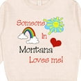 thumbnail image 3 of Inktastic Someone in Montana Loves Me Toddler Sweatshirt, 3 of 4