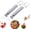 2 Pcs, variant on 2026 New 2 In 1 Stainless Steel Fruit Cutter, Watermelon Cutter Slicer Tool, Fruit Cutters Shapes, Upgrade Dual Head Fruits Forks Slicer Knife with Round Handle for Home, Kitchen, Camping (1 Pcs)