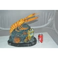 thumbnail image 3 of Nifao Lobster with Fish Bronze Statue – Home Decor Sculpture, 9"L x 18"W x 16"H, 3 of 17