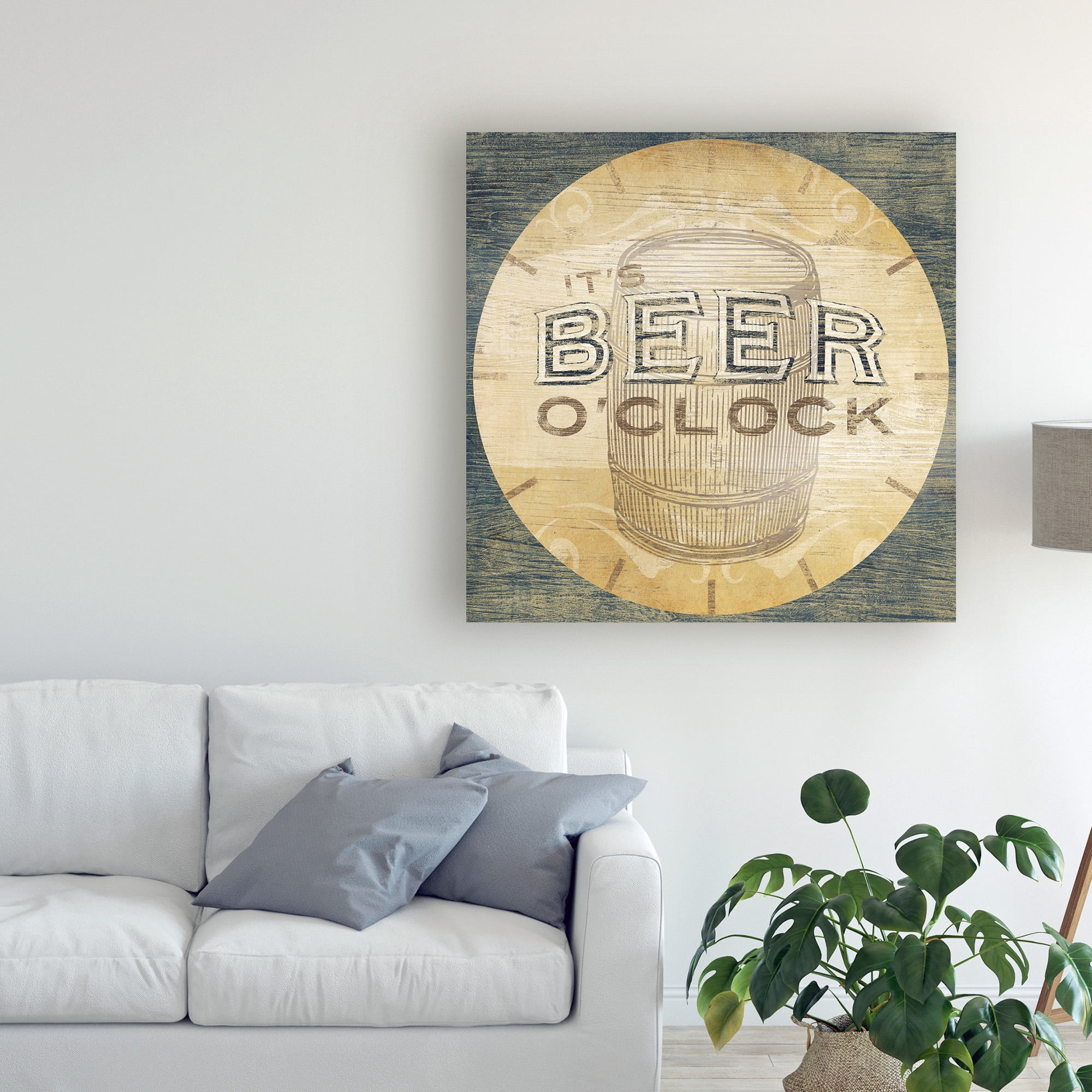 Trademark Fine Art 'Beverage O'Clock III' Canvas Art by June Erica Vess