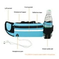 thumbnail image 3 of Riñonera deportiva portátil con portabotellas para viajes y gimnasio., 3 of 7