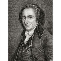 Thomas Paine 1737-1809 English-American Writer & Political Pamphleteer Poster Print - Large - 26 x 36