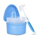 thumbnail image 1 of Juego De limpieza De dentaduras postizas Adepaton Estuche y cepillo azul, 1 of 7