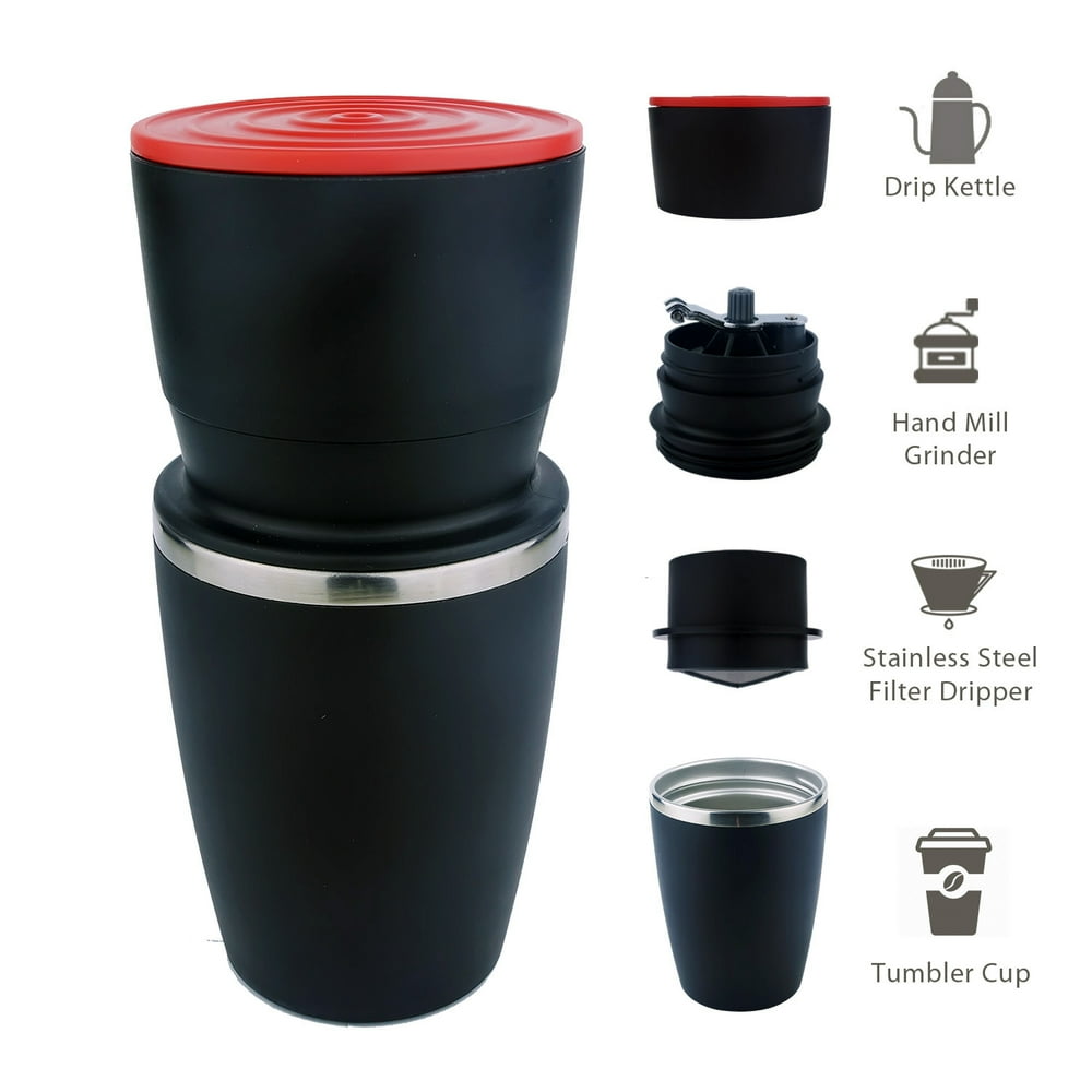 Kohi All in One, Ultra Portable Manual Coffee Grinder and Portable