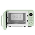 thumbnail image 6 of Open Box Magic Chef 0.7 Cubic Feet 700 Watt Classic Retro Microwave, Green, 6 of 9